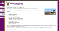 Desktop Screenshot of hutchelks.org